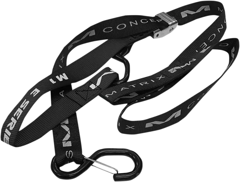 E-Series Tie-Down - Black - 1" (Pair)-39200437 1