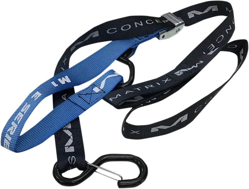 E-Series Tie-Down - Blue - 1" (Pair)-39200439 1