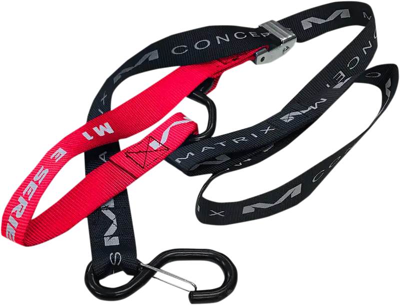 E-Series Tie-Down - Red - 1" (Pair)-39200438 1