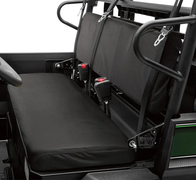 Oem Kawasaki Canvas Seat Cover - Black 999941151 1