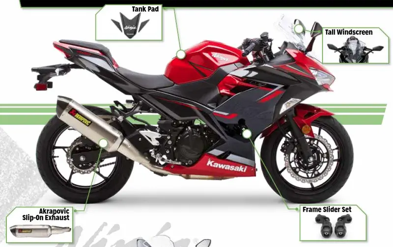 Oem Kawasaki Ninja 400 Performance Package 999693776 1