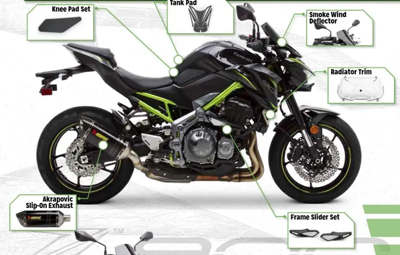 Oem Kawasaki Z900 Performance Package 99969-3774 1