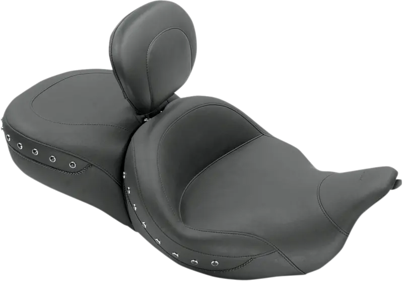 Super Touring Seat - Black Studded - Driver's Backrest (Each)-08010567 1