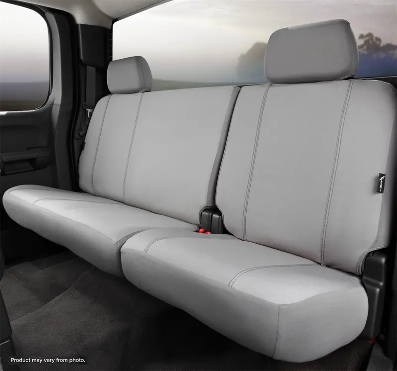 Fia Seat Protector Custom Split Seat Covers — 40/60 Configuration, Gray Fabric 1