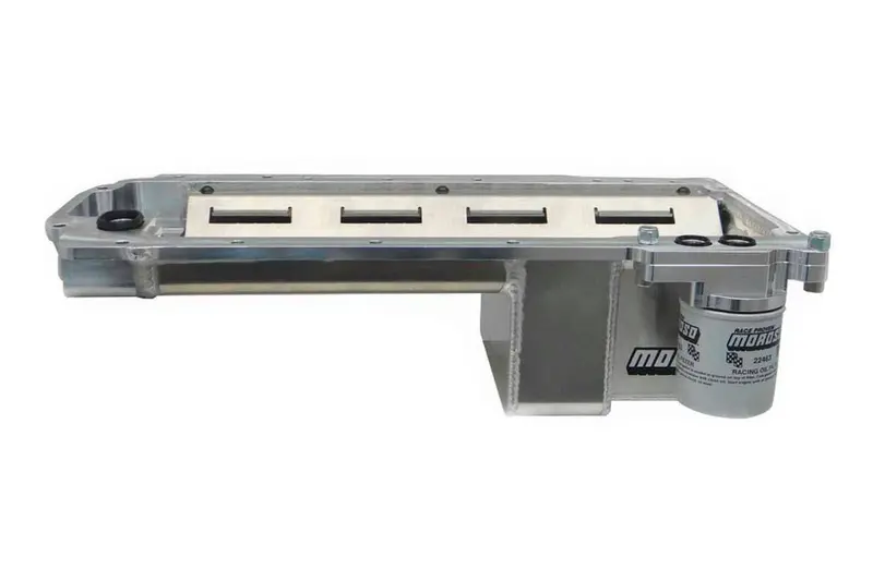 Moroso 20155 Aluminum Oil Pan – Gm Lt5 Engine Swap Compatible, 5-Quart Capacity 1